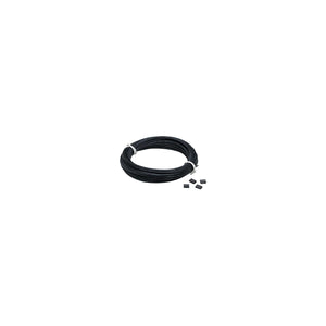 # 400 Black Mono Line, 100ft w/ 4 Line Clamps