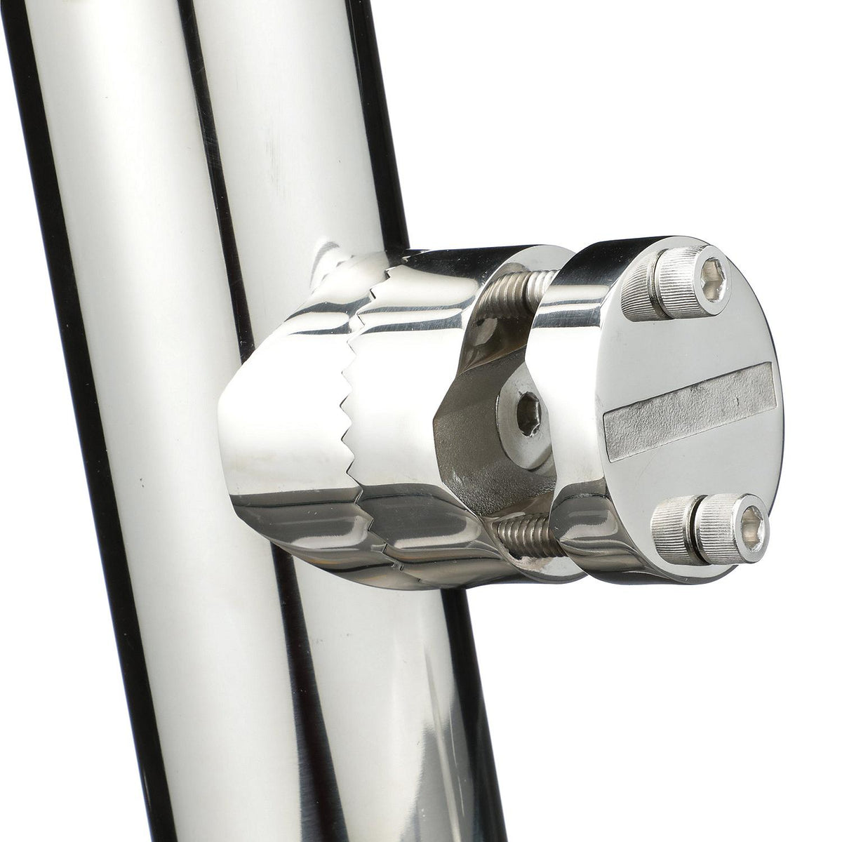 Stainless-Steel Clamp-On Rod Holder