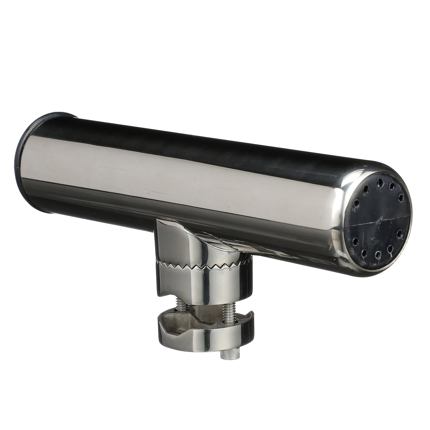Stainless-Steel Clamp-On Rod Holder