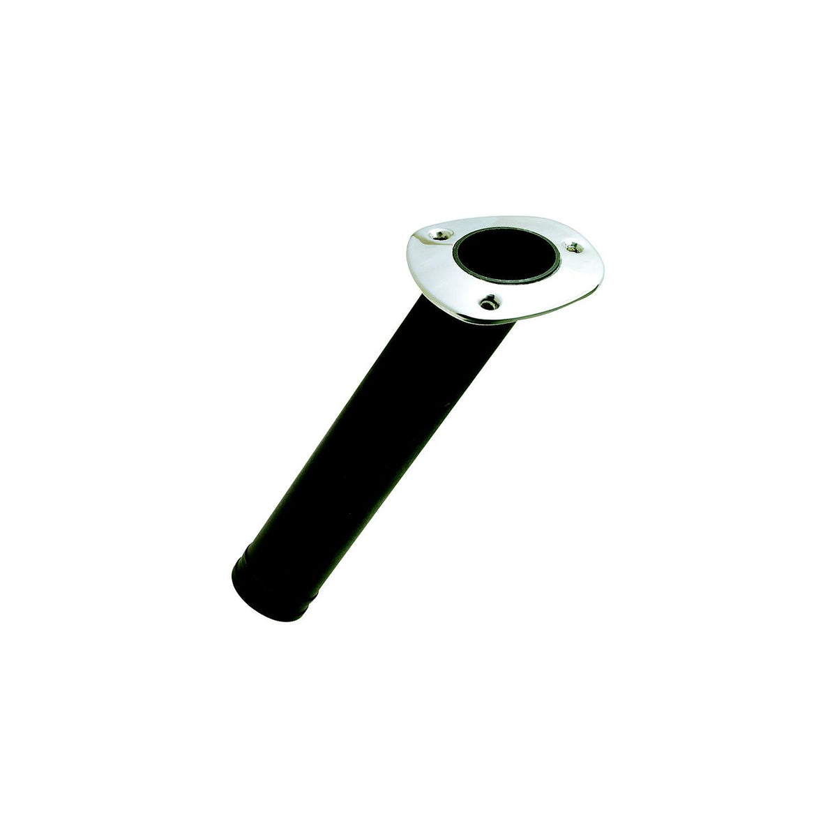 30 Degree Plastic Rod Holder w/ Stainless Steel Flange