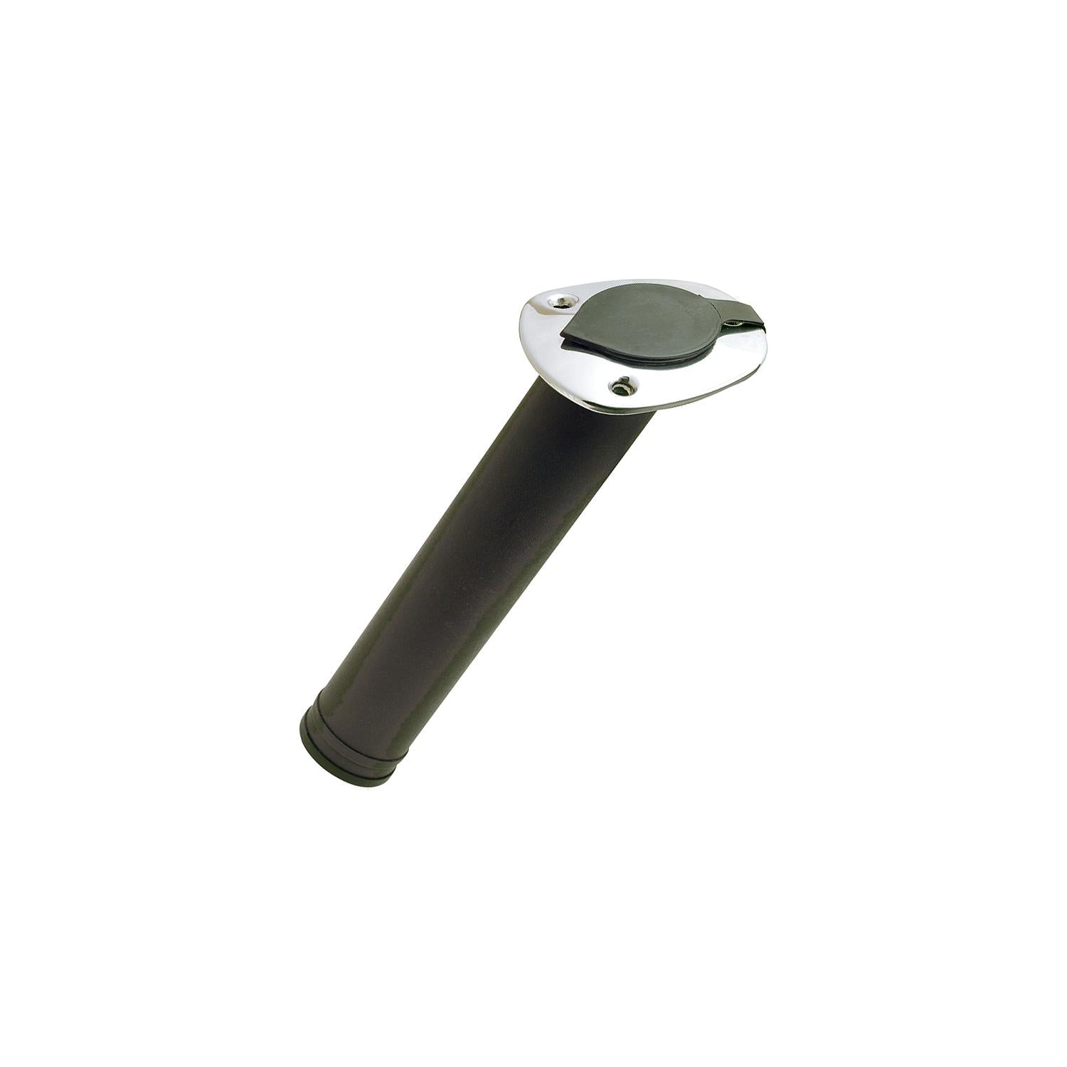 30 Degree Plastic Rod Holder w/ Stainless Steel Flange