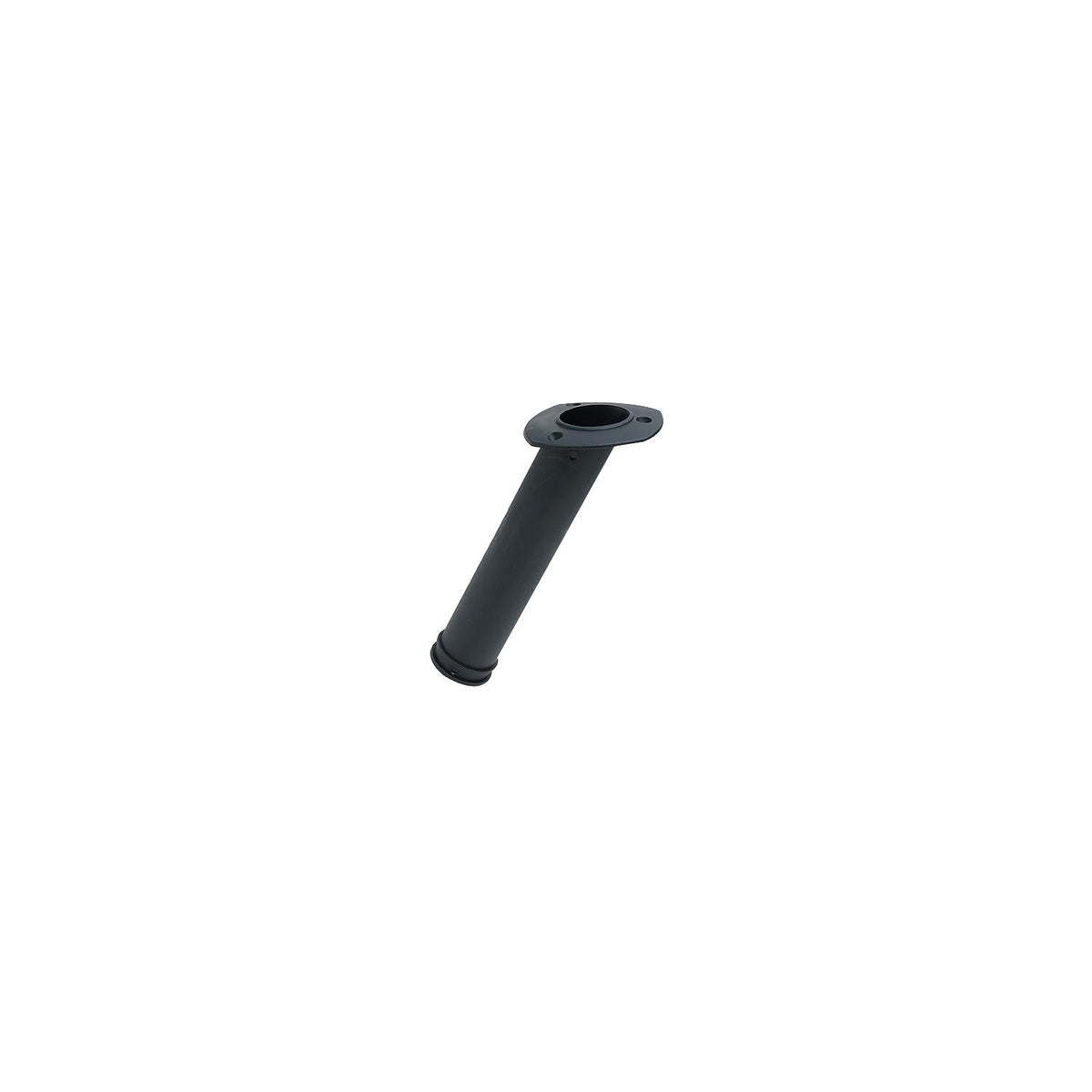 Rod Holder, Black High Impact Plastic Flush Mount, 30º