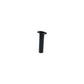 Plastic Rod Holder, Black ABS Plastic, 90º