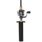 Plastic Rod Holder, Black ABS Plastic, 90º