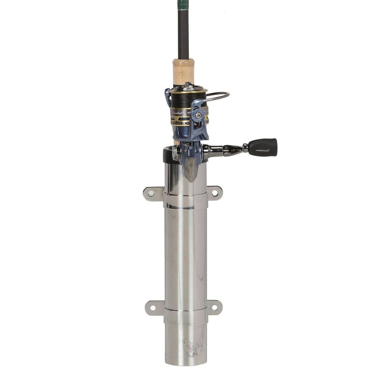 Side Mount Rod Holder, Stainless Steel Tube & Brackets