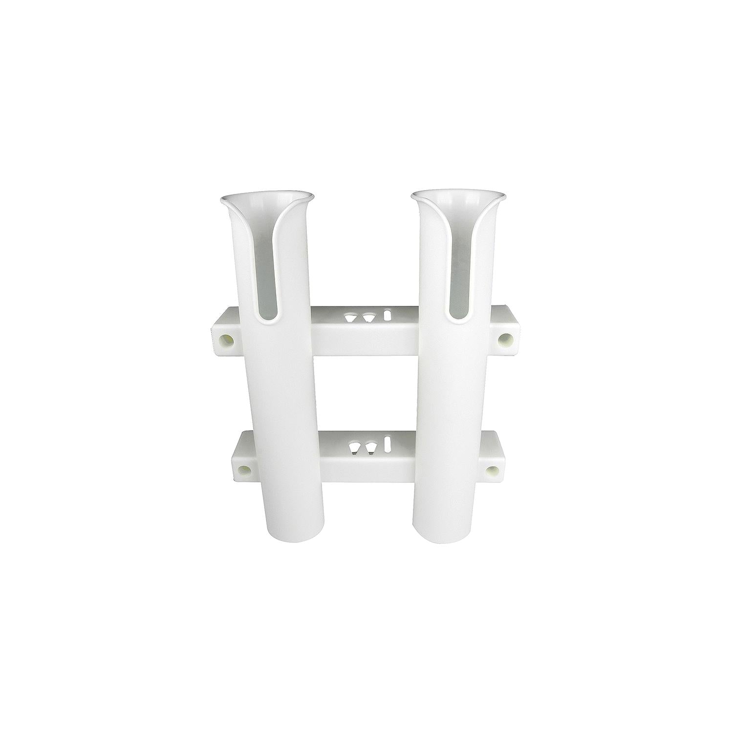Polyurethane 2 Rod Rack, White, 8-3/4in x 10-13/16in