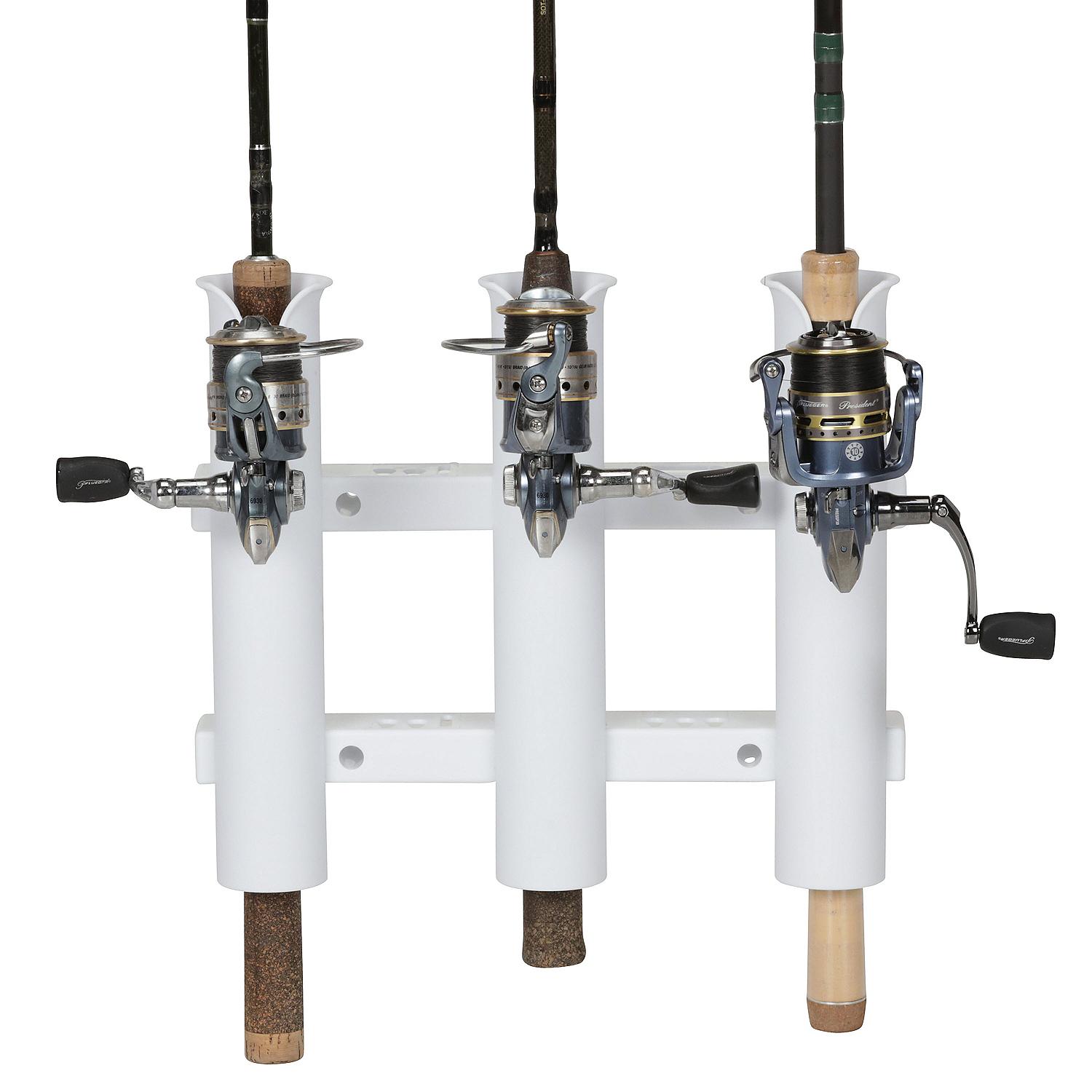 Polyurethane 3 Rod Rack, White, 12-5/8in x 10-13/16in