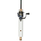 Polyurethane Side Mount Rod Holder,  White, 12in x 1-3/4in
