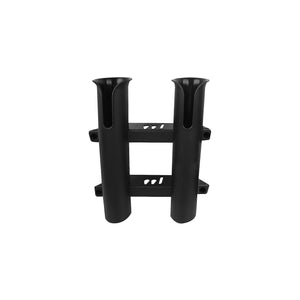 Polyurethane 2 Rod Rack, Black, 8-3/4in x 10-13/16in