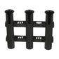 Polyurethane 3 Rod Rack, Black, 12-5/8in x 10-13/16in