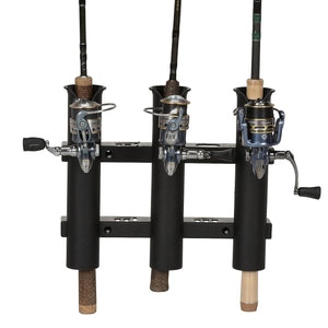 Polyurethane 3 Rod Rack, Black, 12-5/8in x 10-13/16in