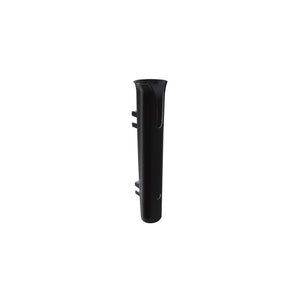 Polyurethane Side Mount Rod Holder,  Black, 12in x 1-3/4in