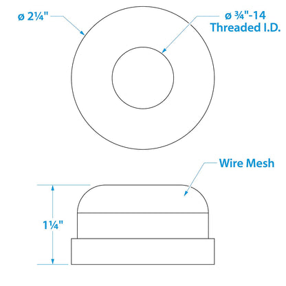 Stainless Steel Mesh Strainer for Pumps
