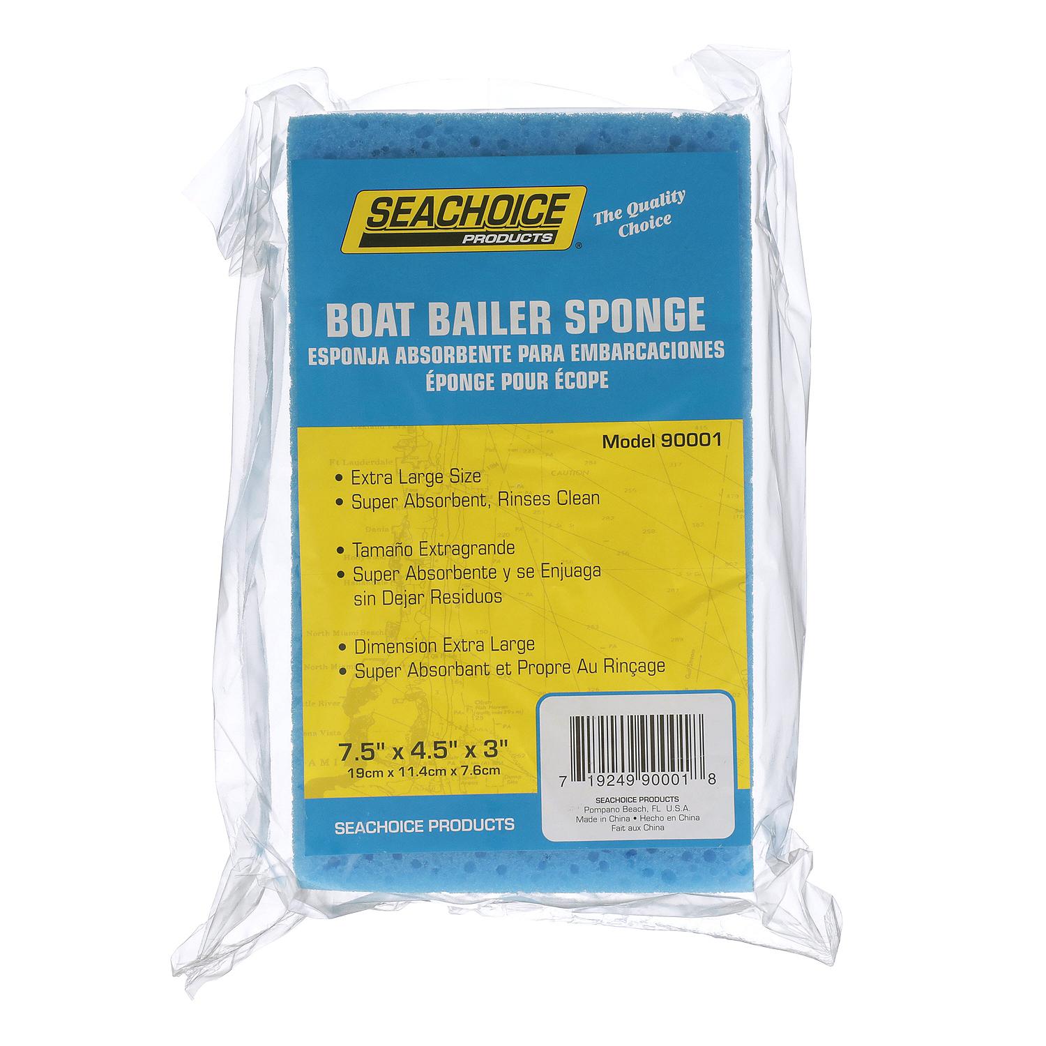 Bailer Sponge, Extra Large, 7-1/2in x 4-1/2in x 3in
