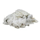 Recycled White Fleece Wiping Cloths, 1-lb. Bag, 1 lb./PK