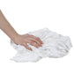 Recycled White Knits Wiping Cloths, 4-lb. Box, 4 lb. Box/PK