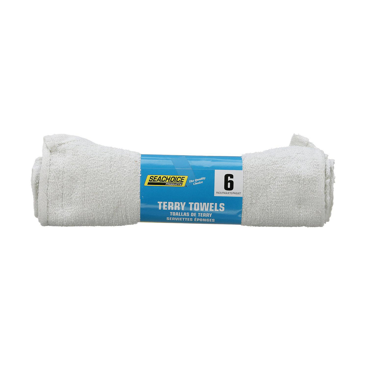 Terry Towels, 6-pk. Roll, 6/PK