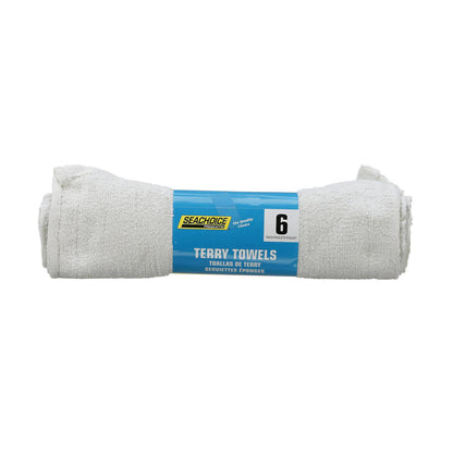 Terry Towels, 6-pk. Roll, 6/PK