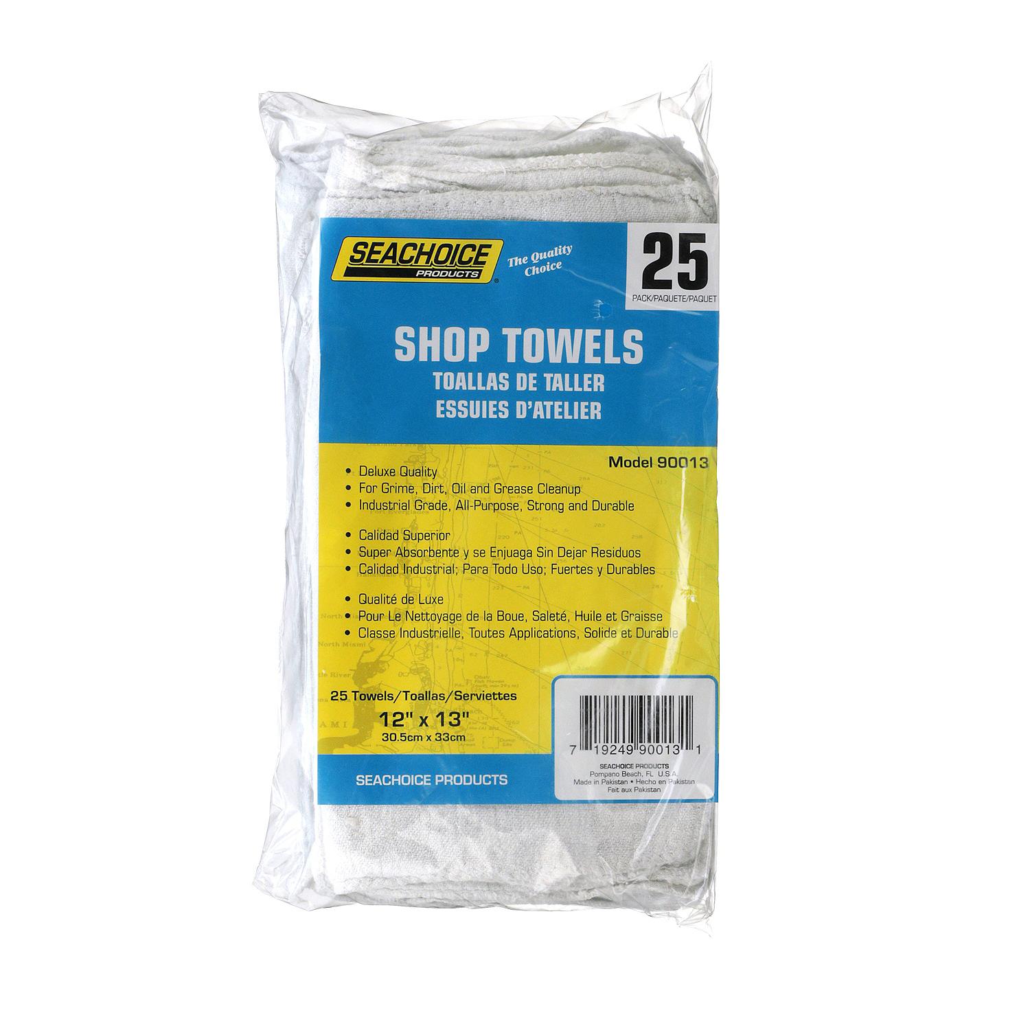 Shop Towels, 25/PK