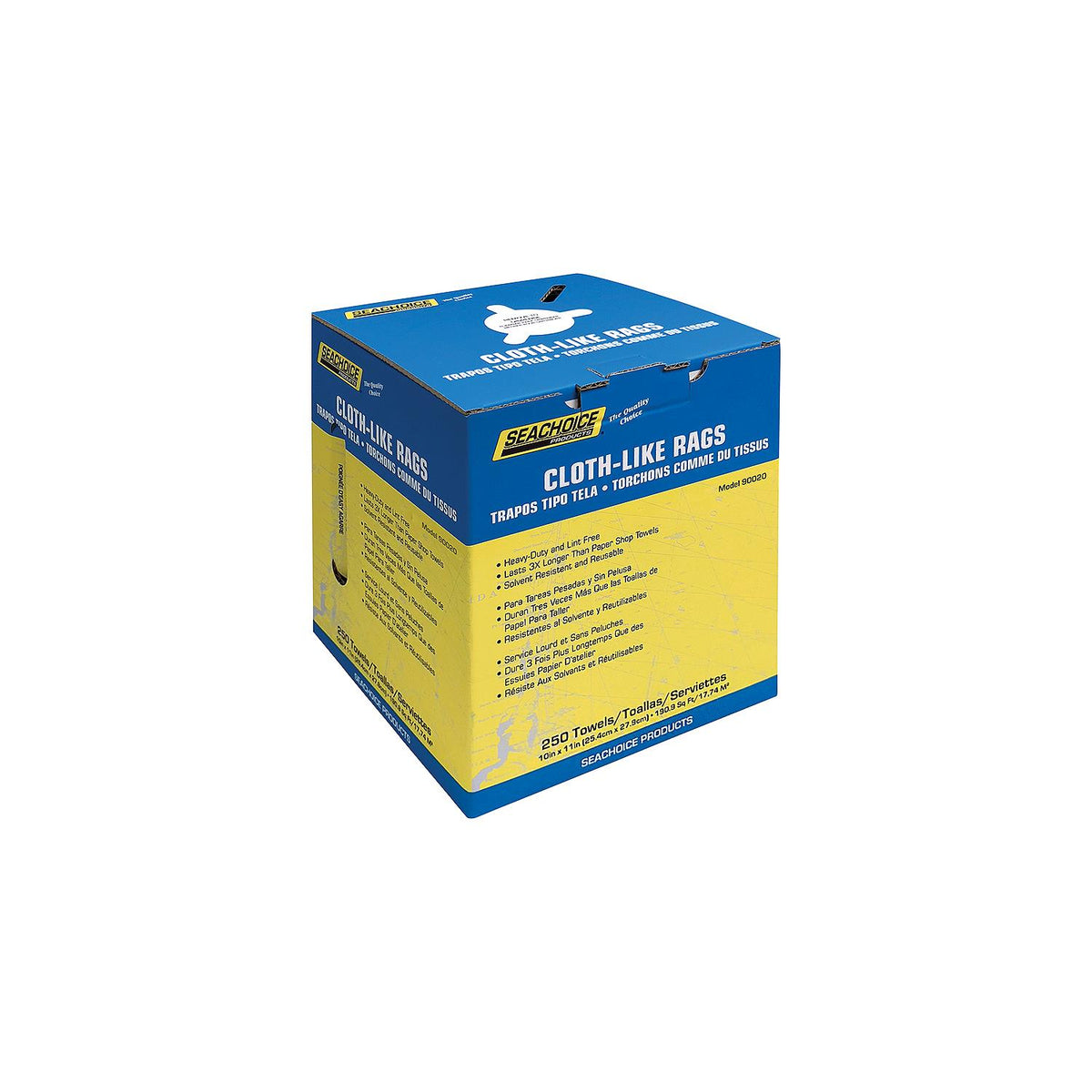 Cloth-Like Rags, 250-ct. Box, 250 ct. box/PK