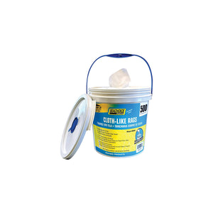Cloth-Like Rags, 500-ct. Bucket