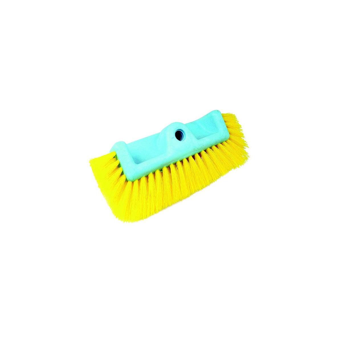 Brush w/ Side Bristle, Size: 10in, Medium (Yellow Poly)