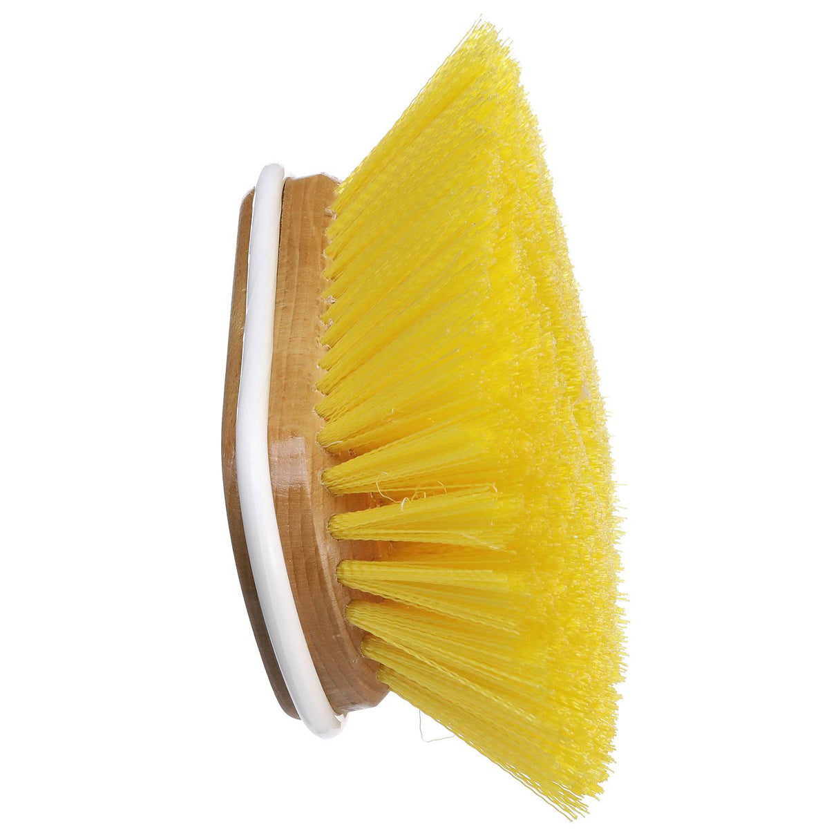 Deck Brush w/ Bumper & Threaded Adapter, Medium