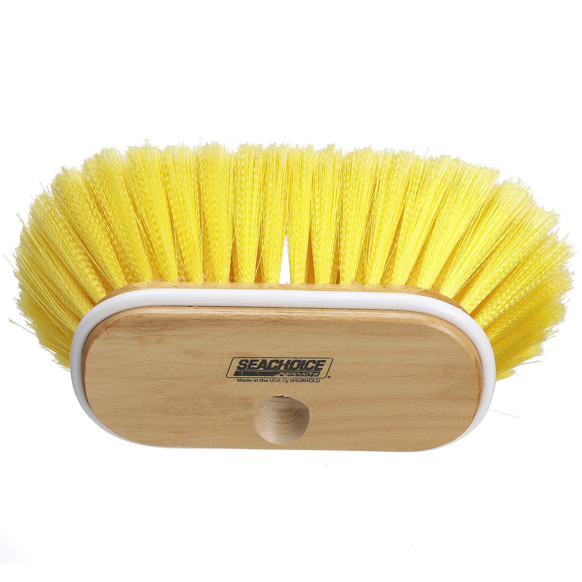 Deck Brush w/ Bumper & Threaded Adapter, Soft
