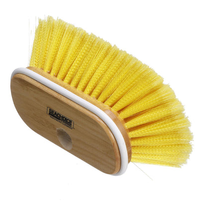 Deck Brush w/ Bumper & Threaded Adapter, Soft