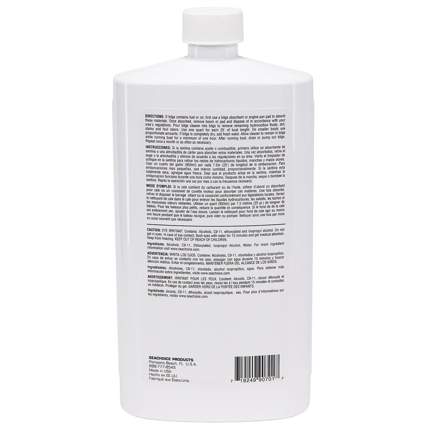 Bilge Cleaner, Quart
