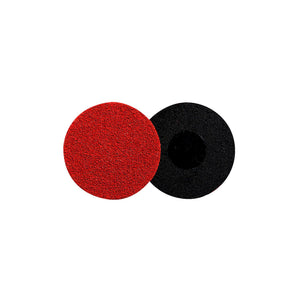 Red Ceramic R Type Discs, Grade: 24, Size: 2in, 25/Box