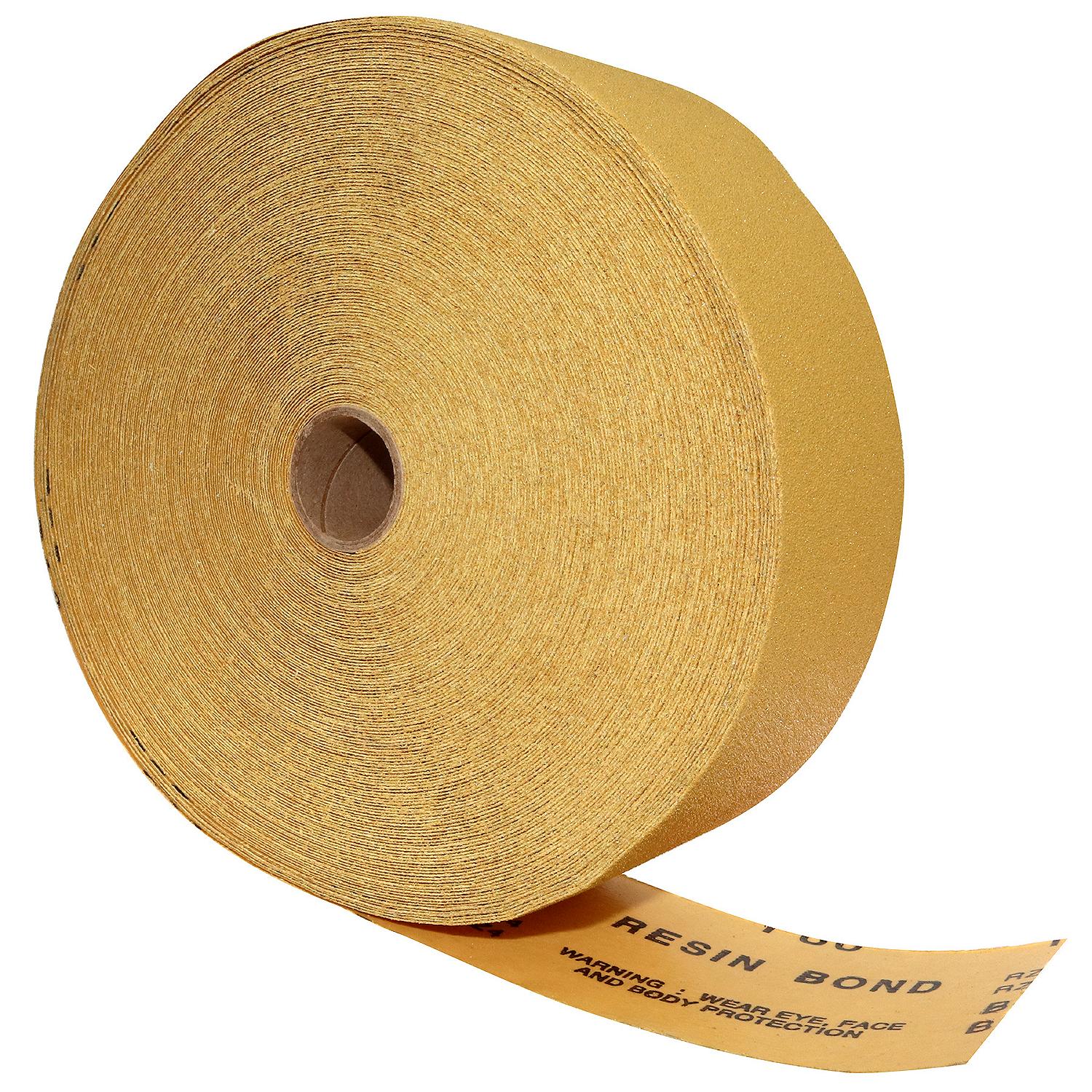 Open Coat Aluminum Oxide PSA C Weight Sheet Roll, P120, 2-3/4in x 30 yd