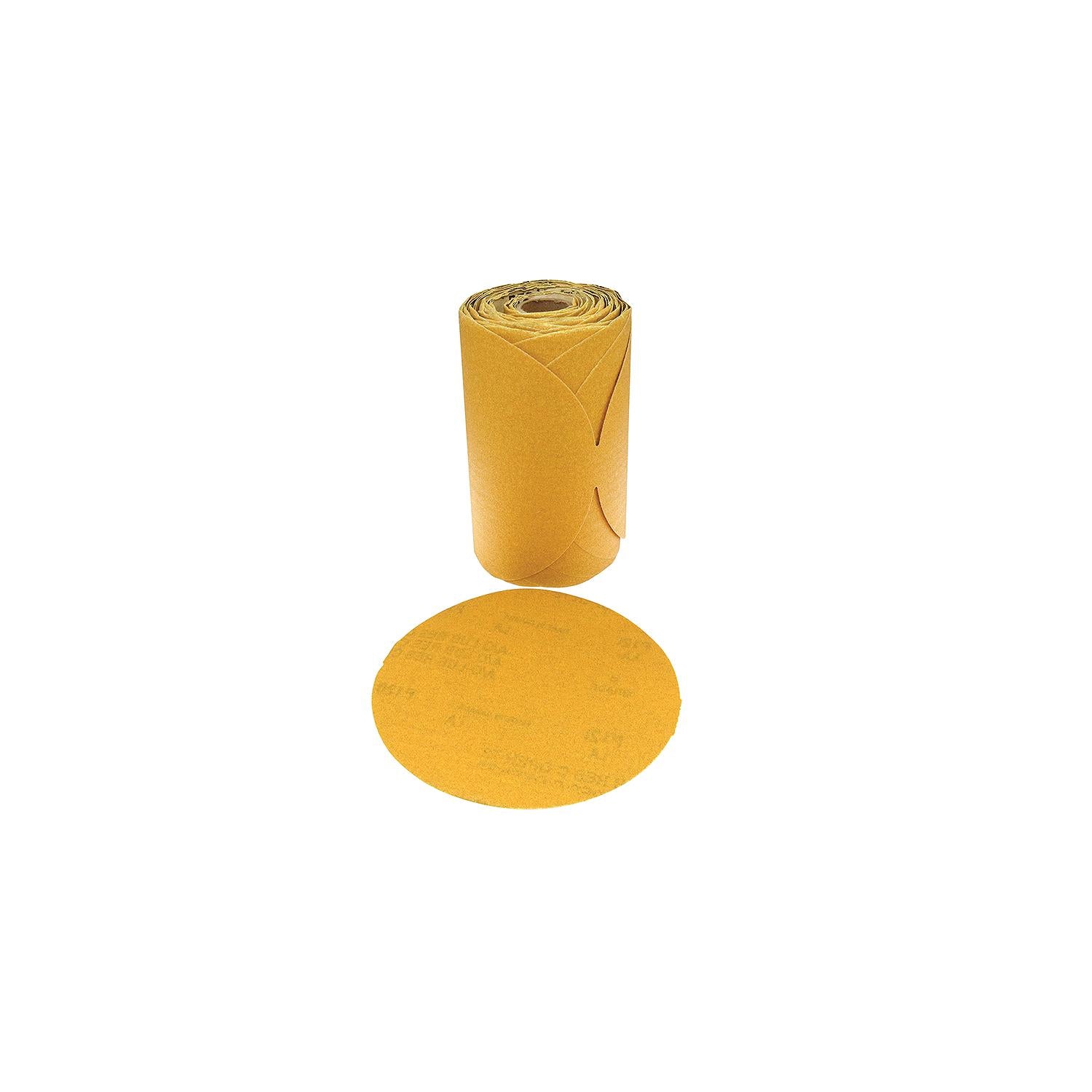 Open Coat Aluminum Oxide PSA C Weight Disc Roll - P80C, 100/PK
