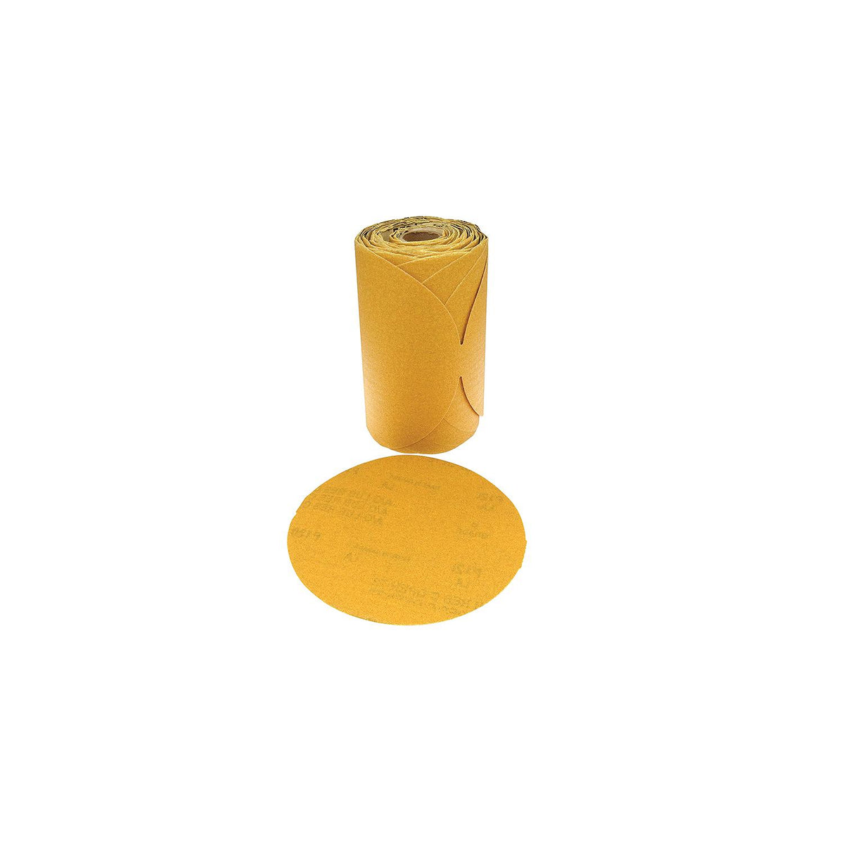 Open Coat Aluminum Oxide PSA C Weight Disc Roll - P80C, 100/PK