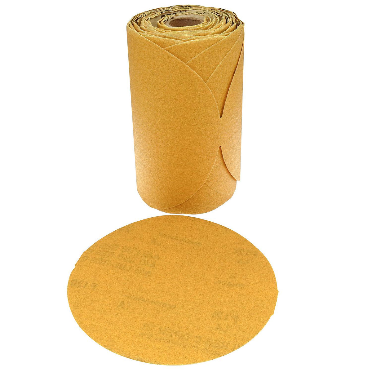 Open Coat Aluminum Oxide PSA C Weight Disc Roll - P120C, 100/PK