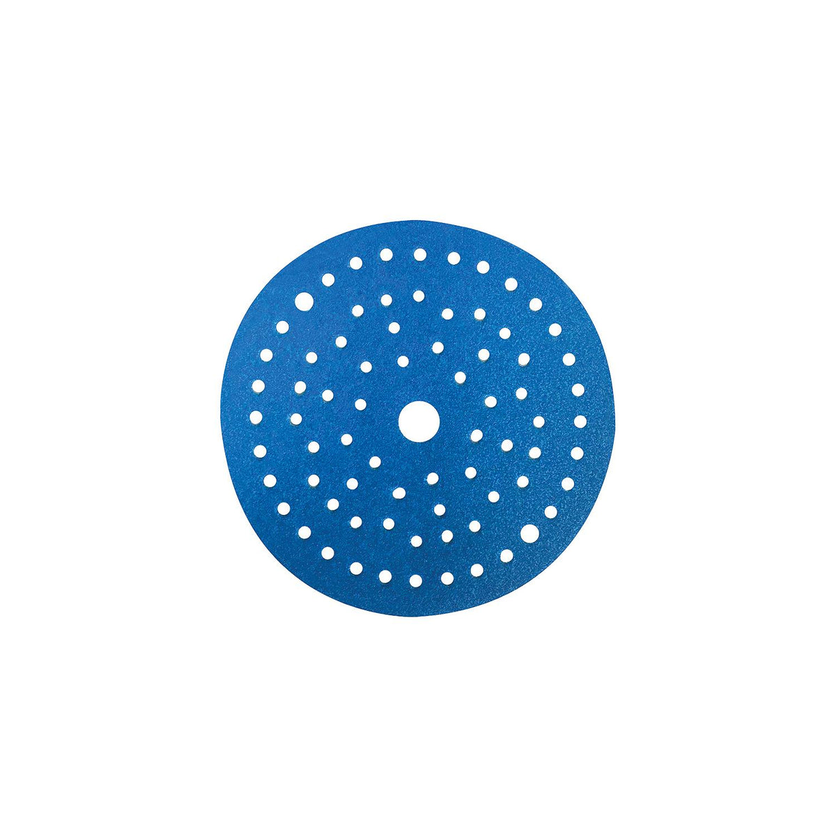 Blue Ceramic Hook & Loop Discs w/ Vacuum Holes, Grade: 320, 50/Box