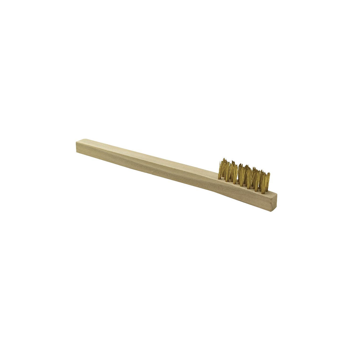 Mini Wire Brush, Brass, 7-3/4in