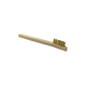 Mini Wire Brush, Brass, 7-3/4in