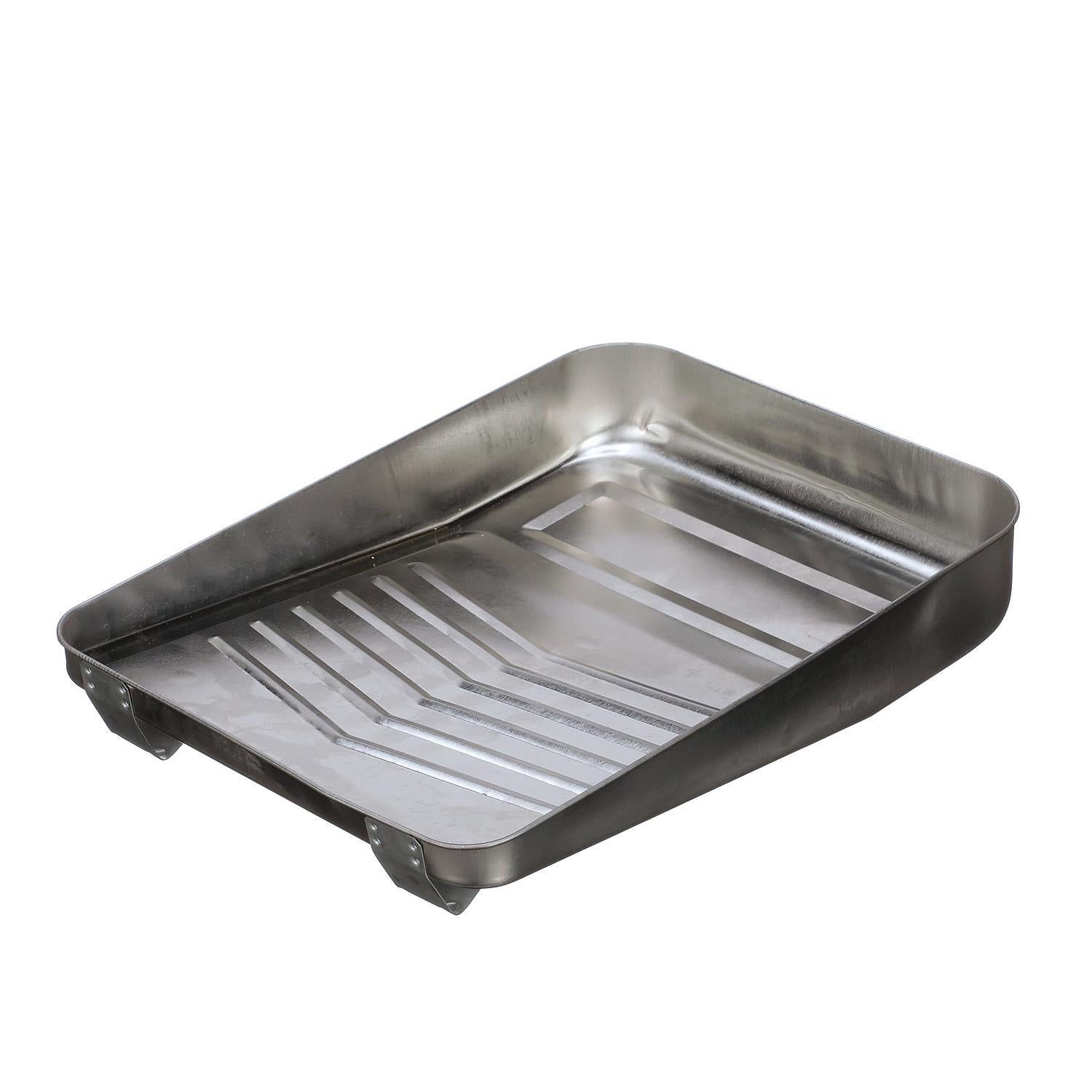 Metal Paint Tray Kit, Incl. 9in Frame, 2in Chip Brush, 9in Cover & Paint Tray