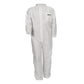 Coveralls, SMS Breathable Disposable Paint Suit w/ Collar, Large