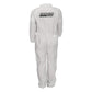 Coveralls, SMS Breathable Disposable Paint Suit w/ Collar, Large