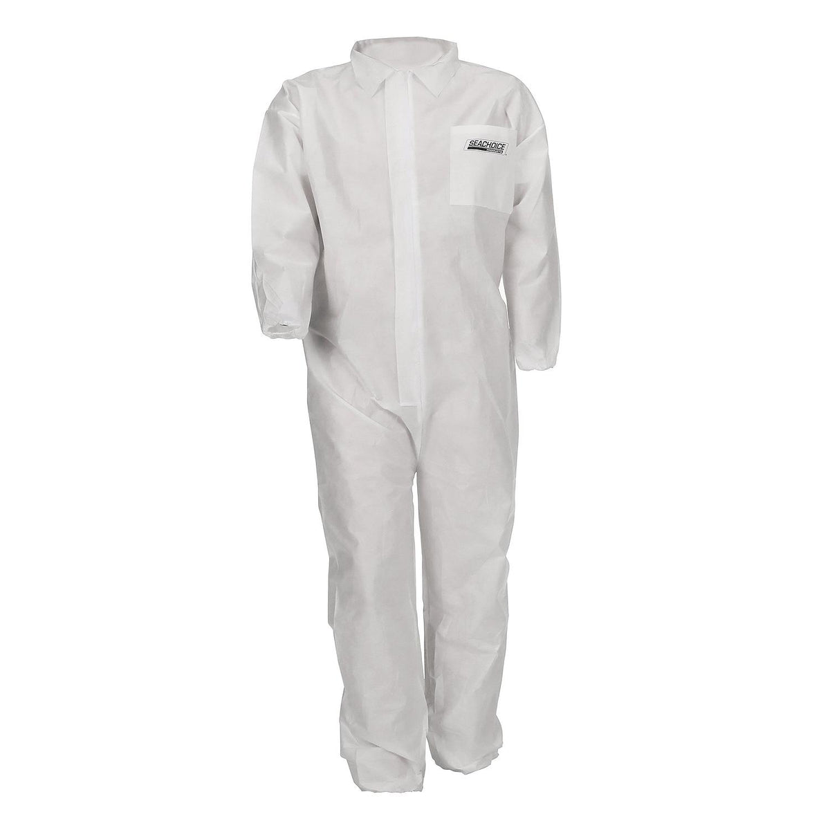 Coveralls, SMS Breathable Disposable Paint Suit w/ Collar, X-Large