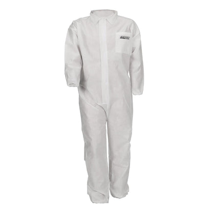 Coveralls, SMS Breathable Disposable Paint Suit w/ Collar, X-Large