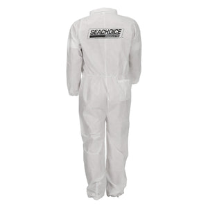Coveralls, SMS Breathable Disposable Paint Suit w/ Collar, XX-Large