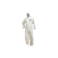 Coveralls,Microporous Disposable Paint Suit w/ Hood, XXXX-Large