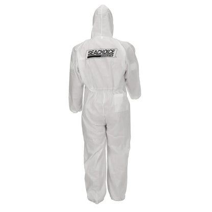 Coveralls, SMS Breathable Disposable Paint Suit w/ Hood, X-Large
