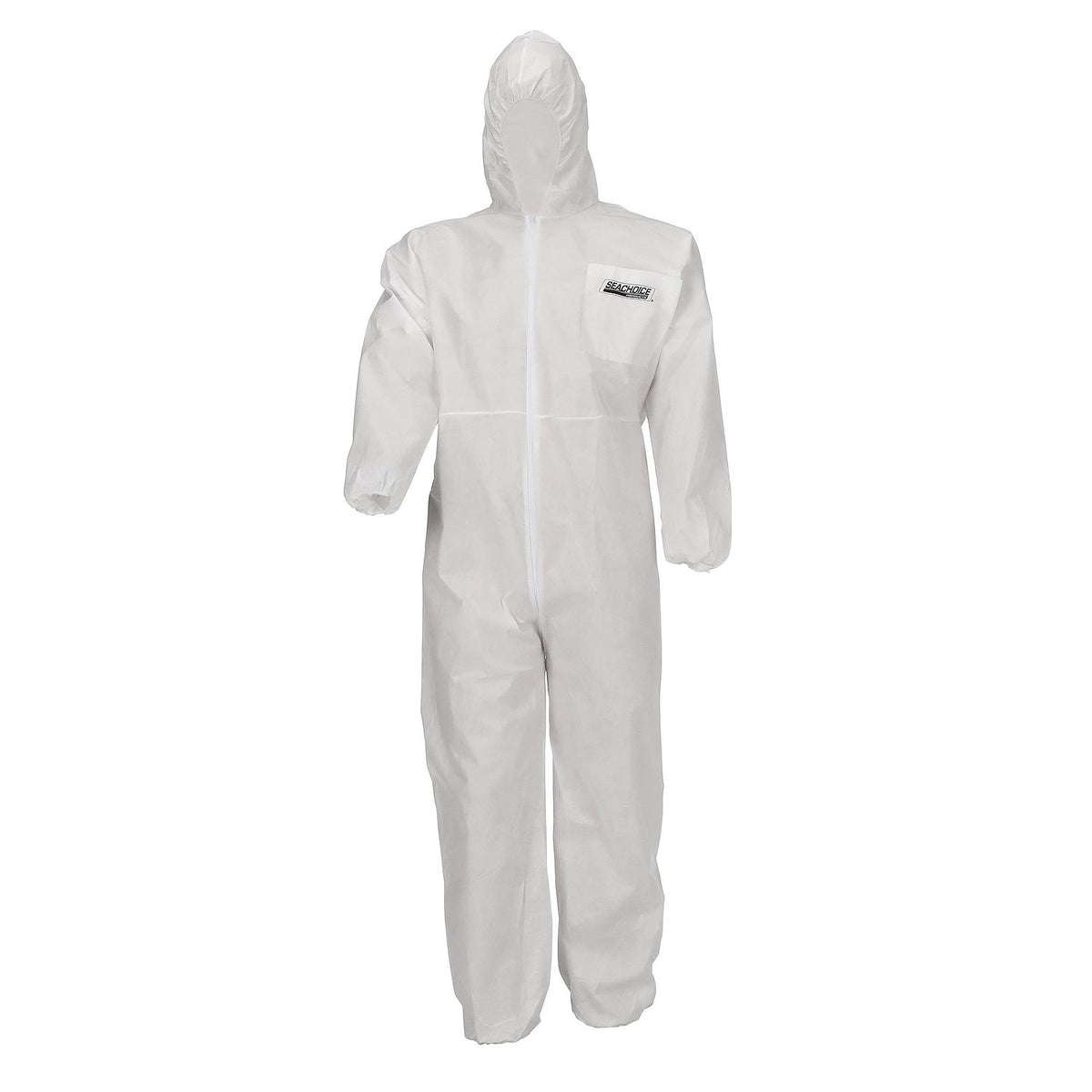 Coveralls, SMS Breathable Disposable Paint Suit w/ Hood, XX-Large