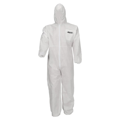 Coveralls, SMS Breathable Disposable Paint Suit w/ Hood, XX-Large