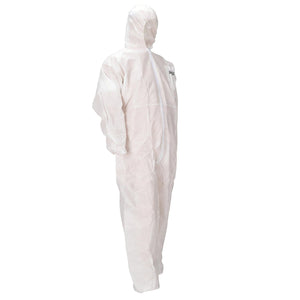 Coveralls, SMS Breathable Disposable Paint Suit w/ Hood, XXXX-Large
