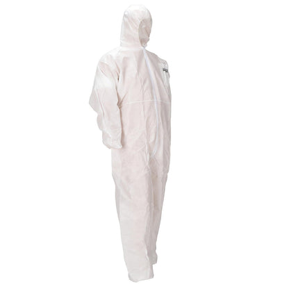 Coveralls, SMS Breathable Disposable Paint Suit w/ Hood, XXXX-Large